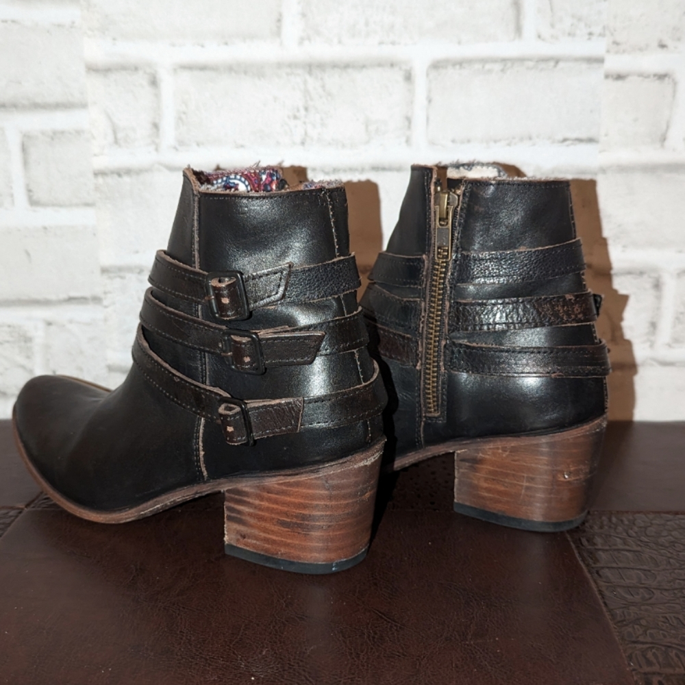 FreeBird SAVOR Black Bootie size 6 - Picture 4 of 12